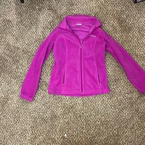 Pink Columbia fleece pullover